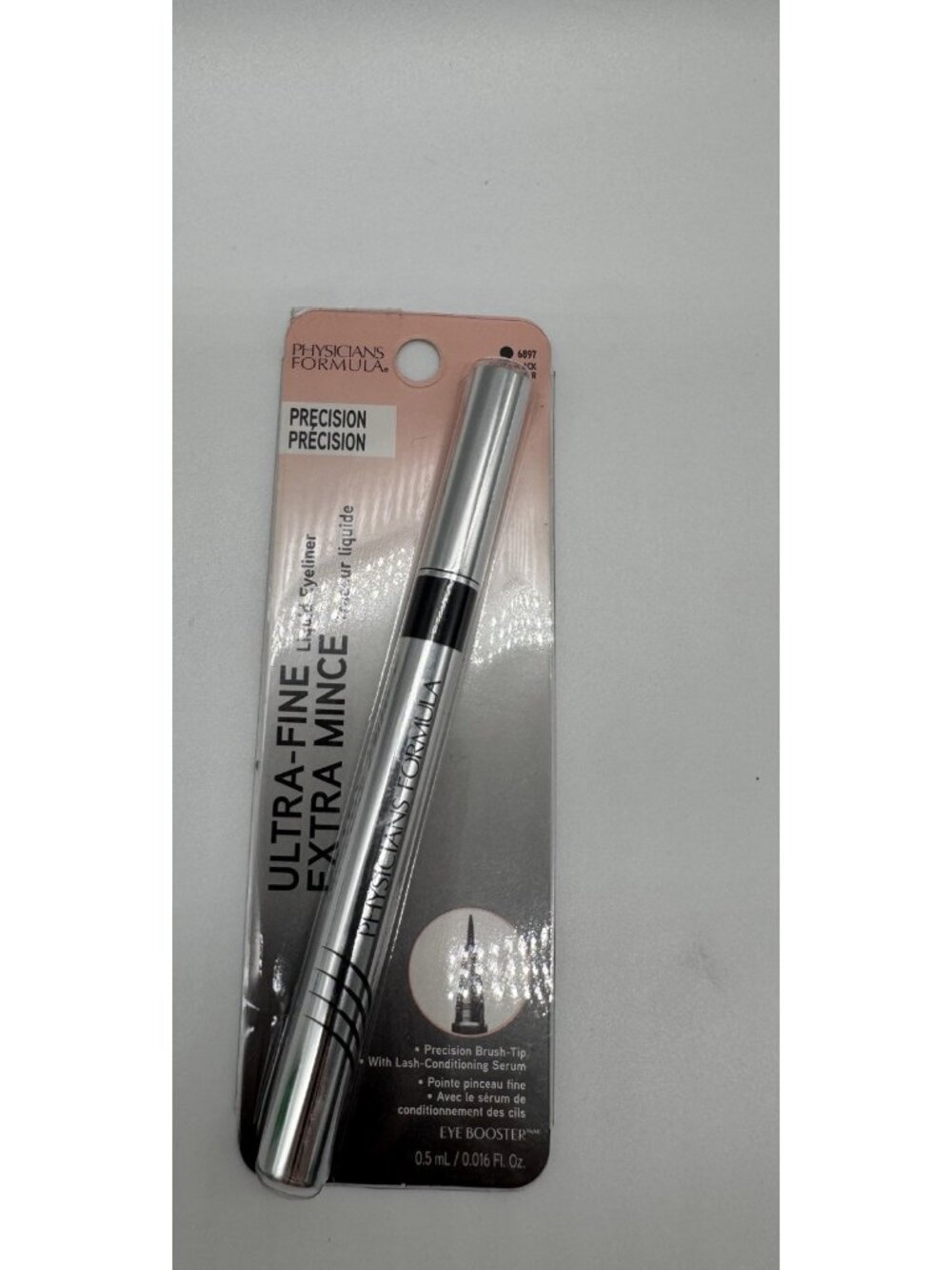 Physicians Formula Precision Ultra Fine Liquid Eyeliner 6897 Ultra Black New